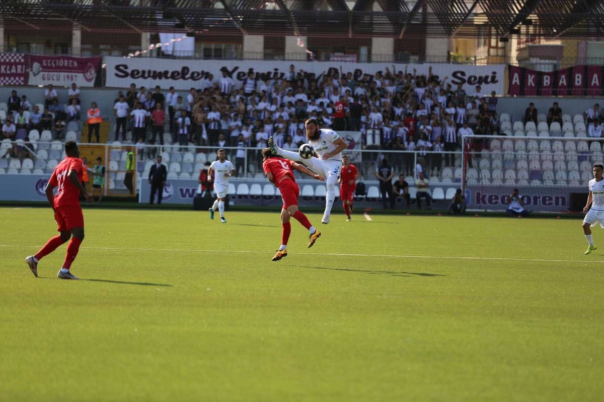 Keçiörengücü BB Erzurumspor'u puansız gönderdi 1-0