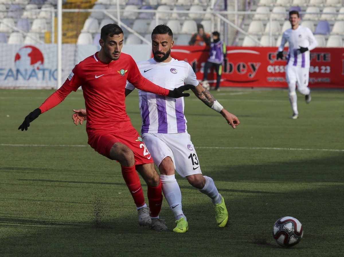 KEÇİÖRENGÜCÜ: 1 - AKHİSARSPOR: 0 | MAÇ SONUCU