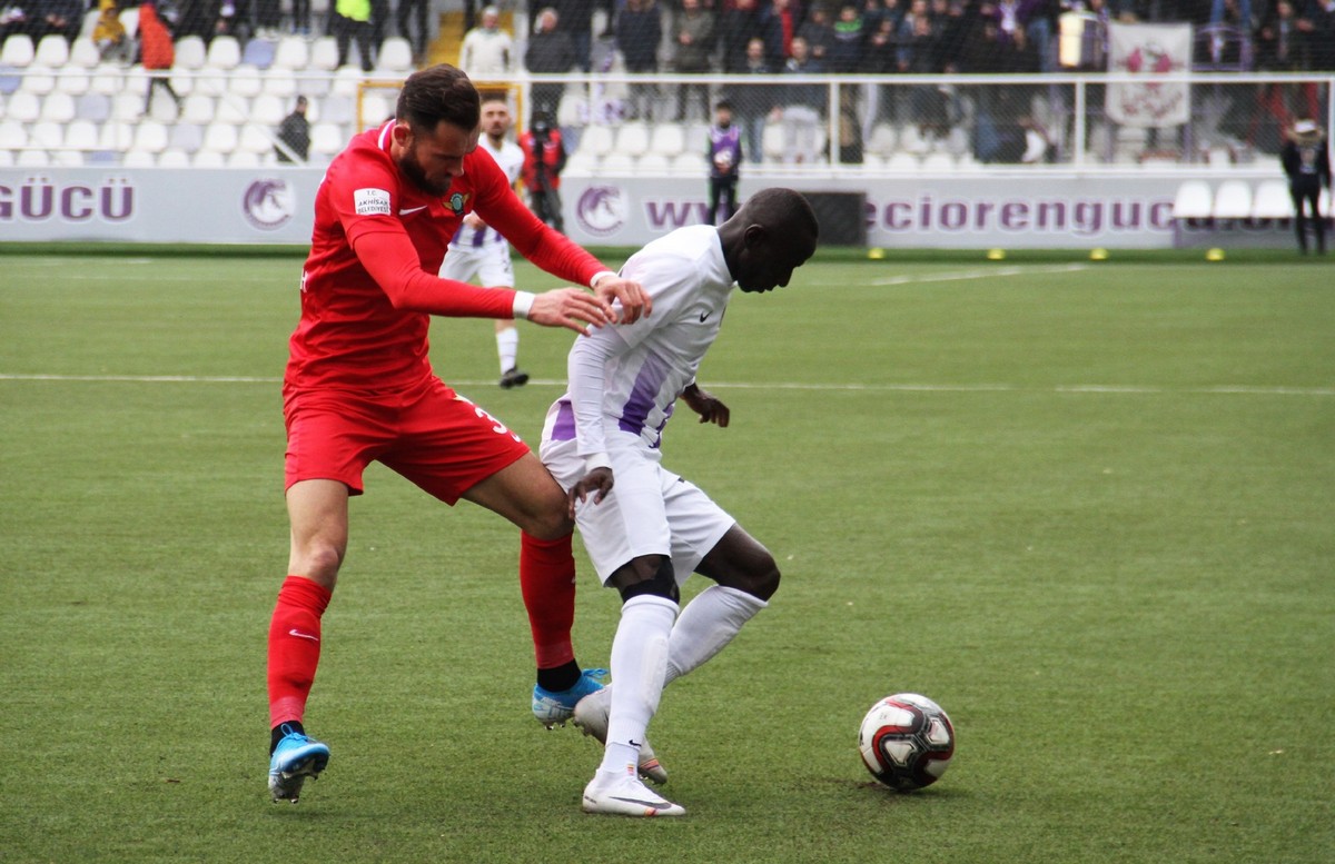 KEÇİÖRENGÜCÜ: 1 - AKHİSARSPOR: 0 | MAÇ SONUCU
