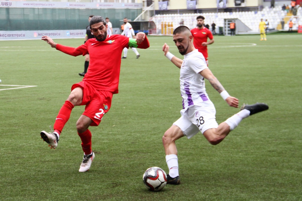KEÇİÖRENGÜCÜ: 1 - AKHİSARSPOR: 0 | MAÇ SONUCU