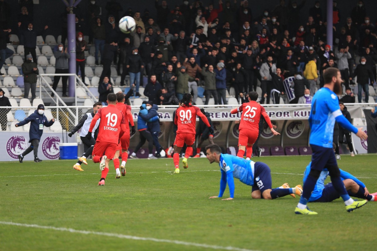 Ankara Keçiörengücü: 3 - BB Erzurumspor: 3