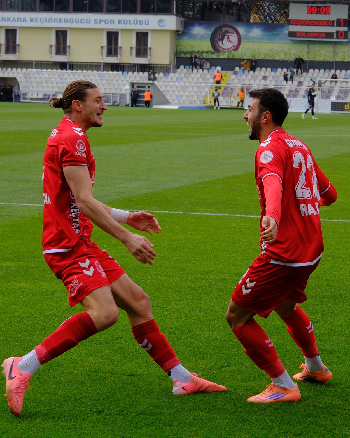 Emre Gökdemir İnşaat Ankara Keçiörengücü: 5 Boluspor: 1