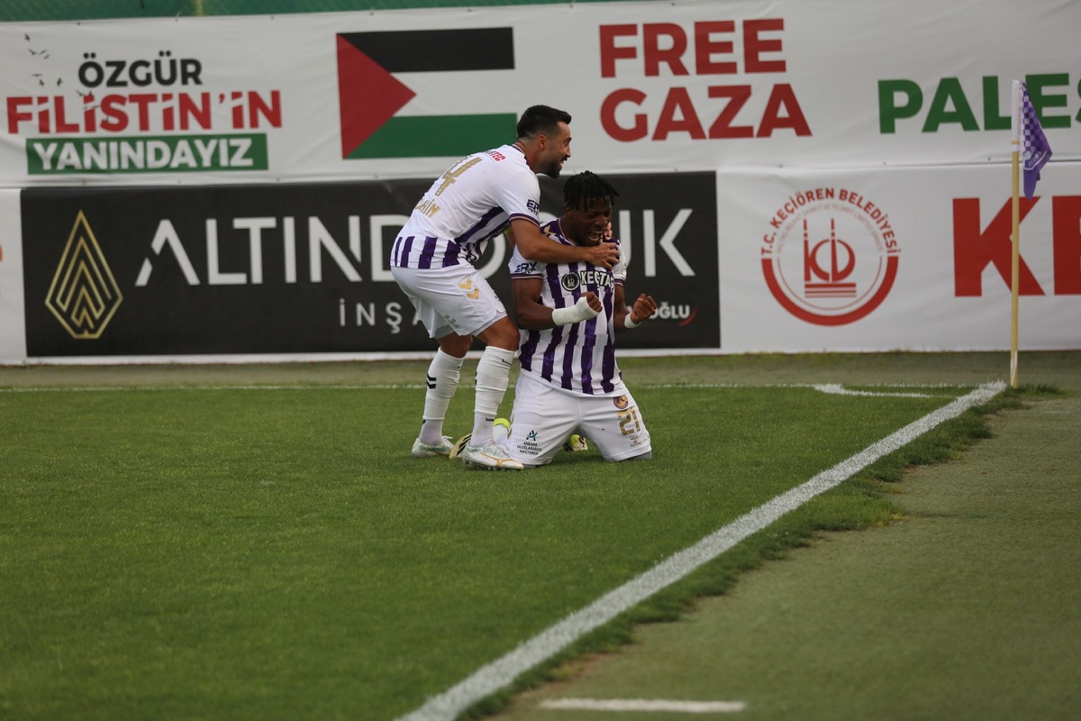 Keçtaş Ankara Keçiörengücü: 1 - Ekenler Beton Sivasspor: 1
