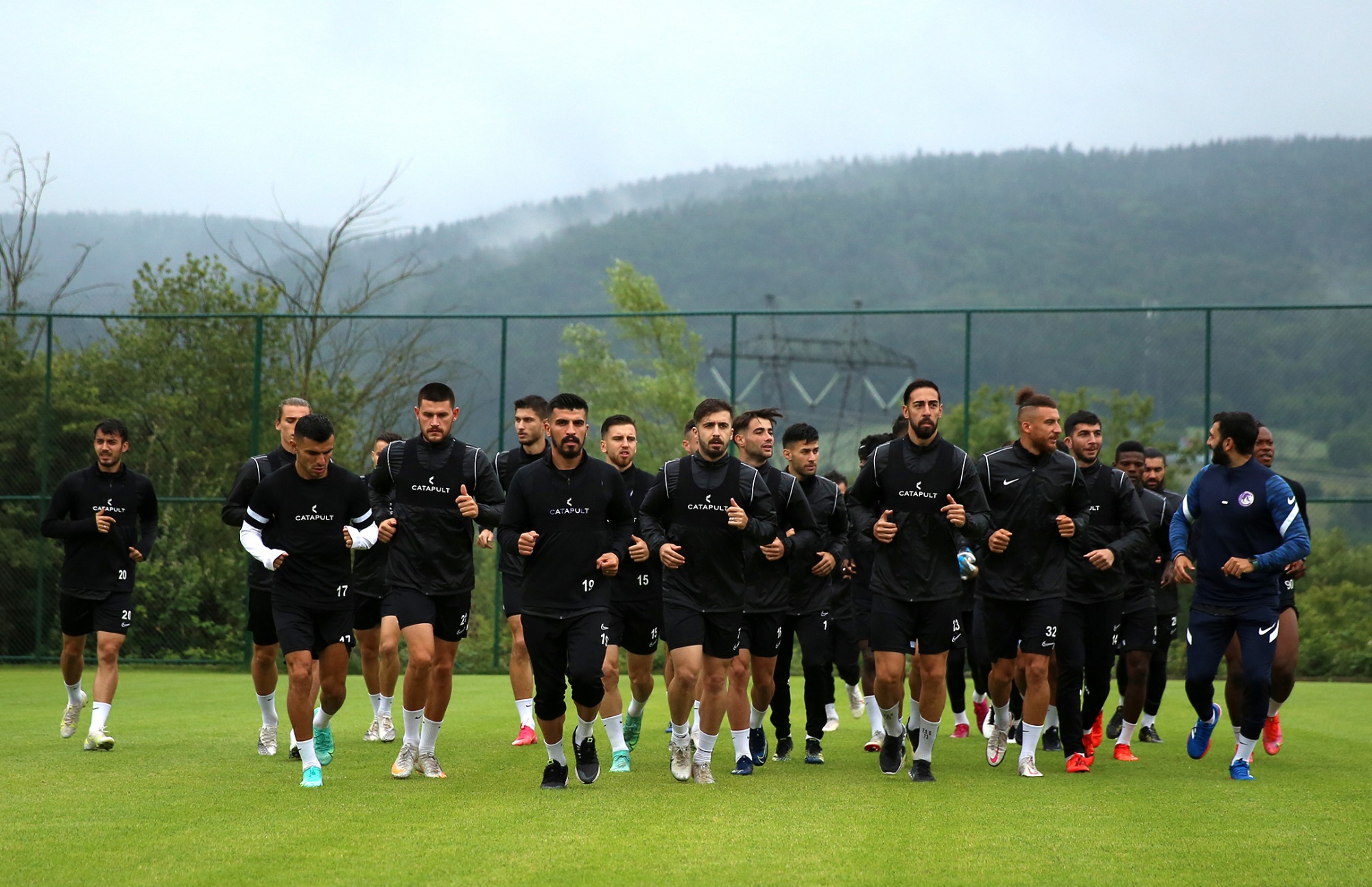 İkinci etap kamp çalışmaları Bolu'nun Abant ilçesinde başladı